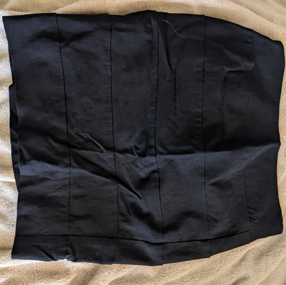 Black pencil skirt